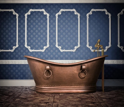 custom copper bathtub