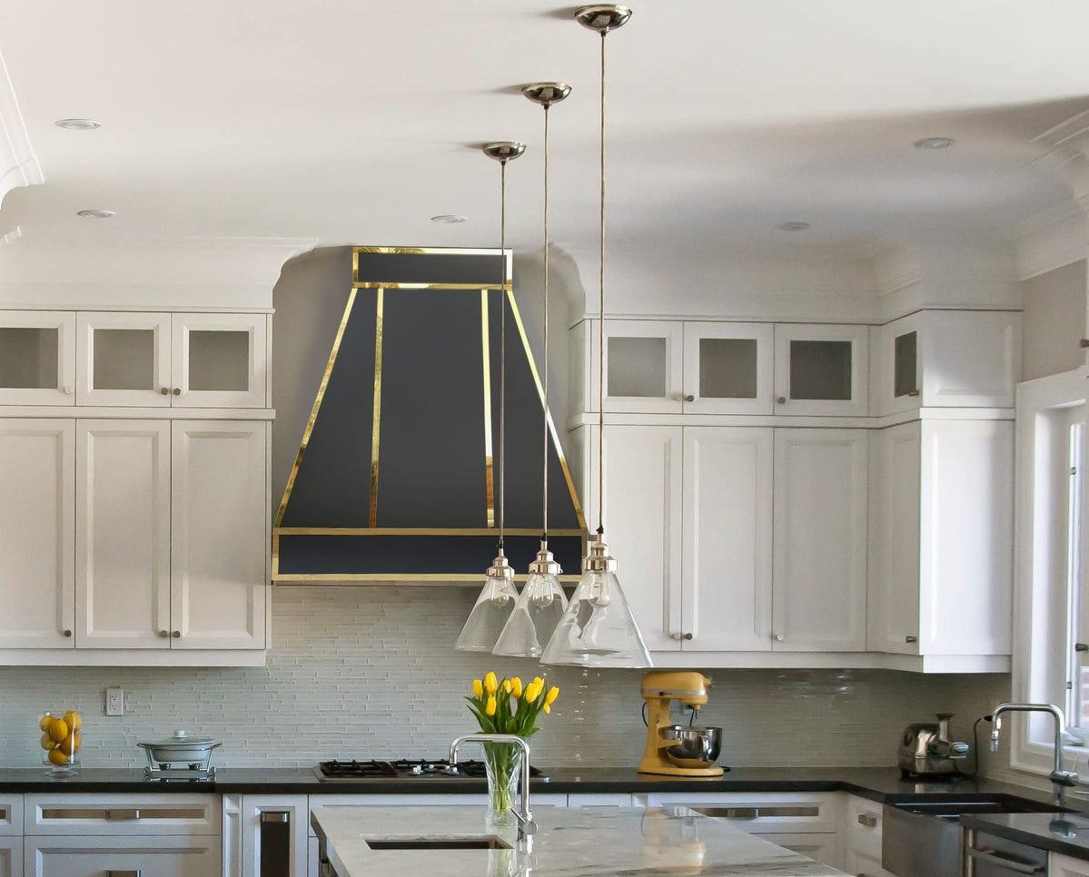 Custom Stainless Steel Range Hood to Modern Kitchen — Rangehoodmaster