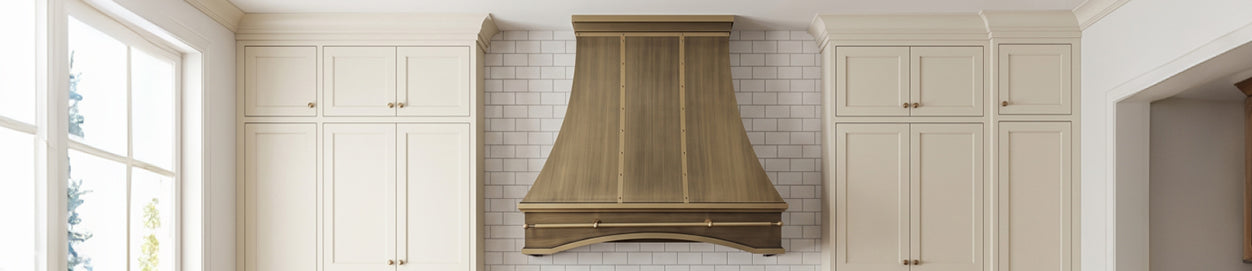 Brass Range Hood