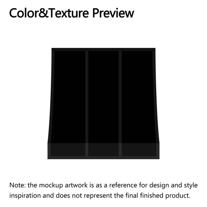 RHM Custom Stainless Steel Range Hood with straps for Lisa's Project