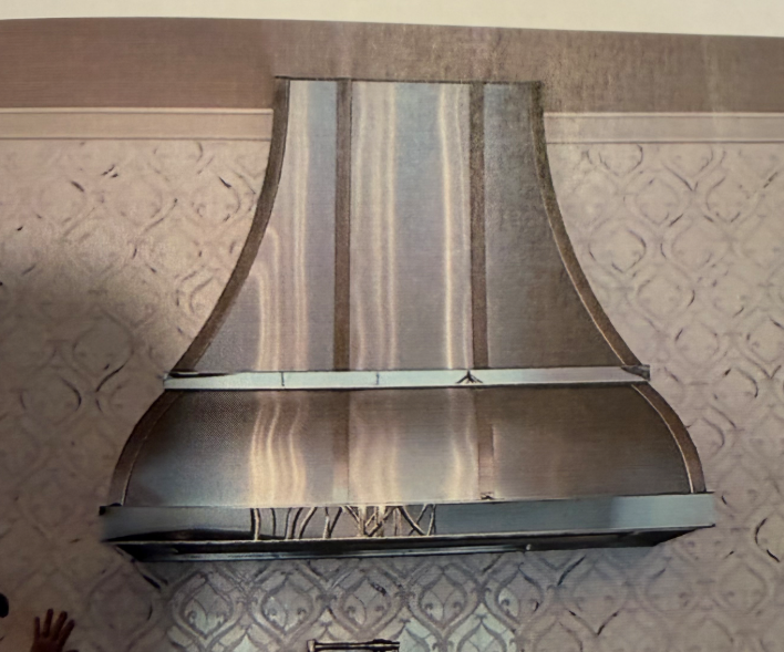 RHM Custom Range Hood H1 Bell Shape for Johnny