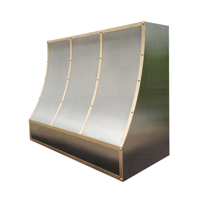 RHM Sweep Stainless Steel Custom Range Hood H8 for Shawna