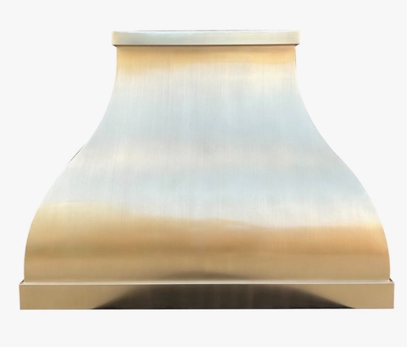 RHM Bell Stainless Steel Custom Kitchen Range Hood Cover H1-4RT-L for Justin