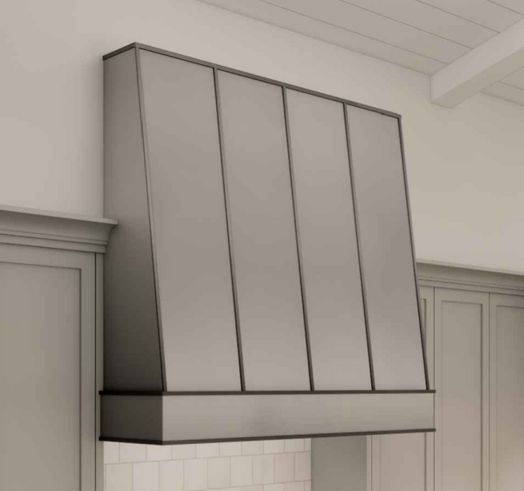 RHM Custom Stainless Steel Range Hood H11 for Karla's Project