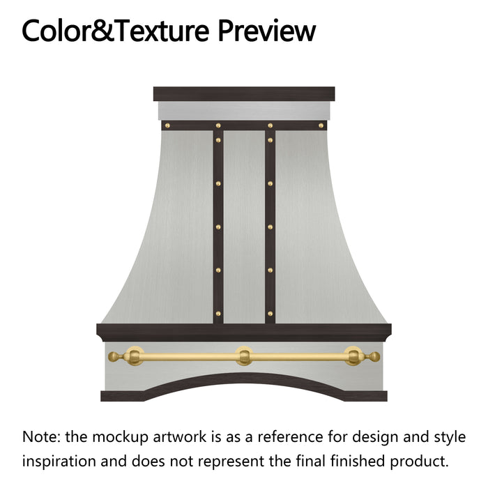 RHM Custom Stainless Steel Kitchen Hoods for Colleen