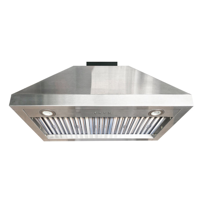 RHM Stainless Steel Concise Custom Kitchen Hoods for Jan