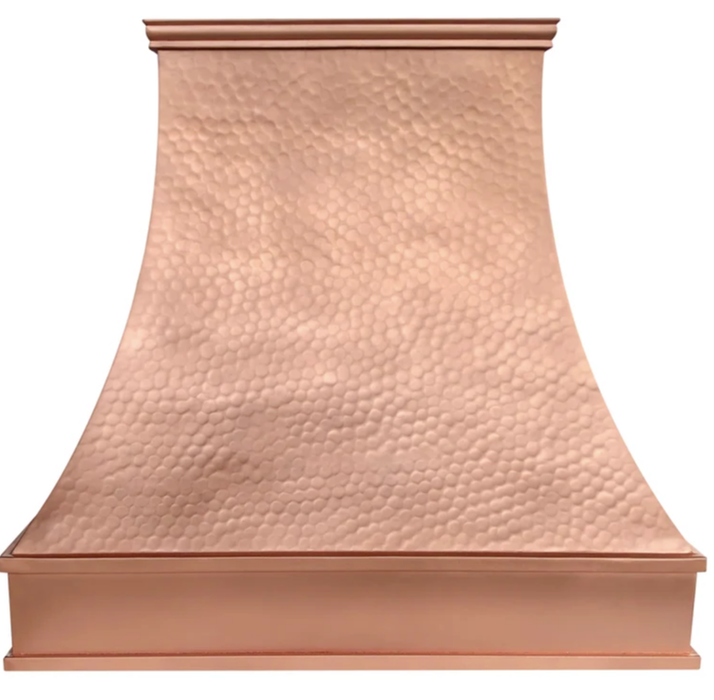 RHM Copper Custom Kitchen Hood for Amy's Project