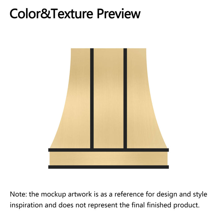 RHM Custom Stainless Steel Range Hood H7 for Joseph