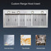 Range hood insert functions