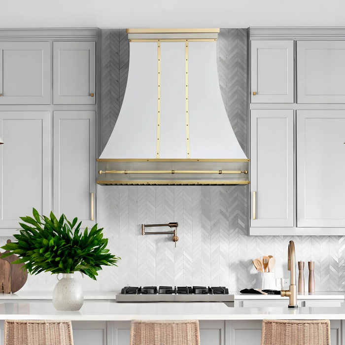 RHM Custom Stainless Steel Kitchen Hood for Sarah's Project