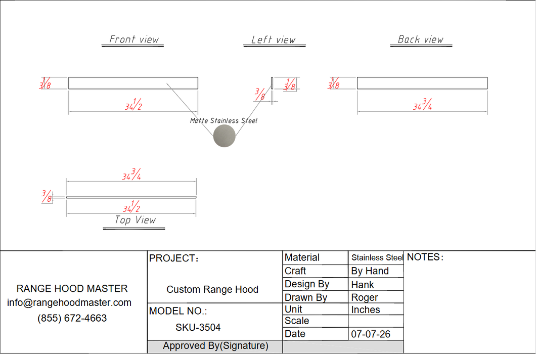 Custom Stanless Steel Filter for Lisa