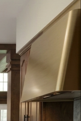 RHM Custom Copper Range Hood for Sumita