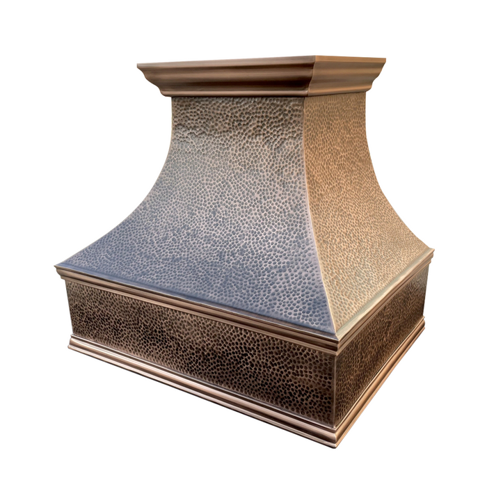 Copper Wall Mount Range Hood with 30'' Internal Hood Ventilation 30" W x 27" H CT-H7XBCW  (in-stock)