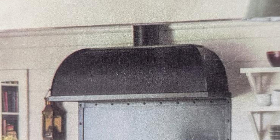 RHM Curved Custom Stainless Steel Range Hood H1 for Peter and Lisa