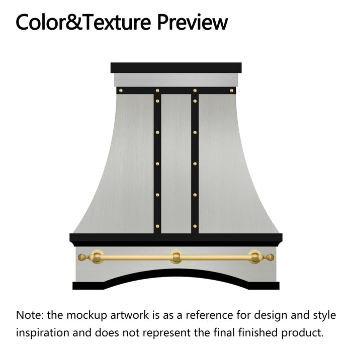 RHM Custom Stainless Steel Kitchen Hoods for Colleen