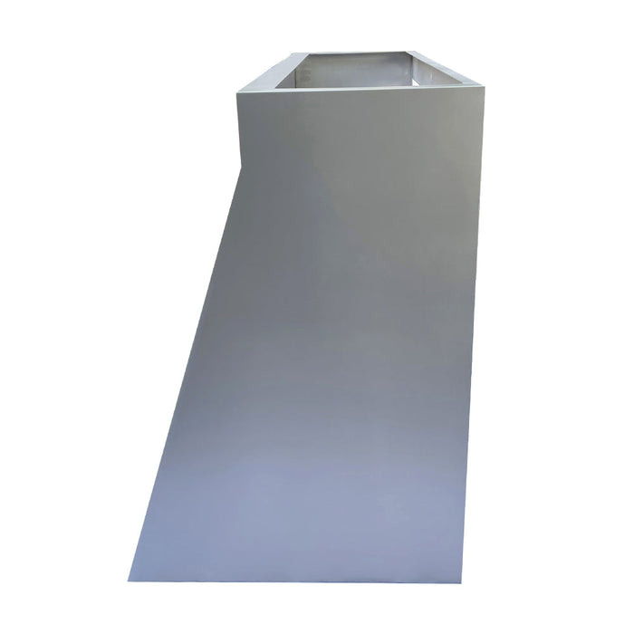 angled range hood