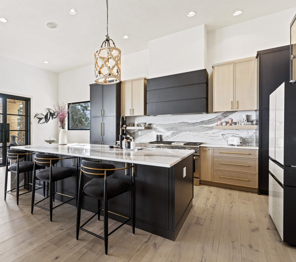 black box stainless steel range hood