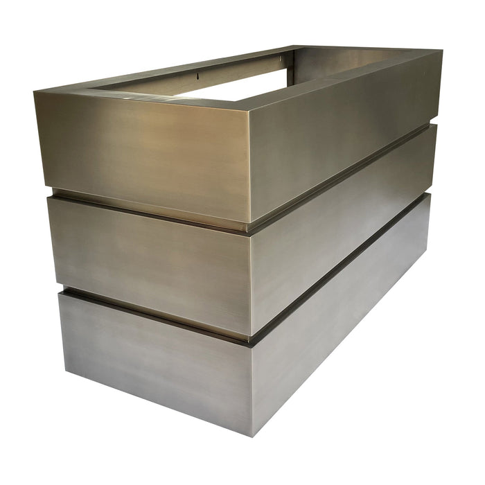 Box Shaped Custom Stainless Steel Oven Hood VH40 for Phuc