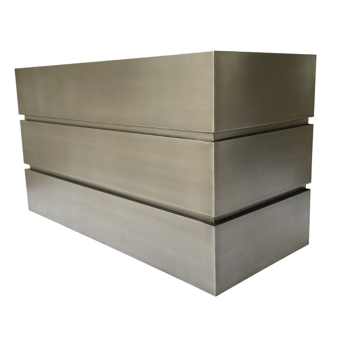 Box Shaped Custom Stainless Steel Oven Hood VH40 for Phuc