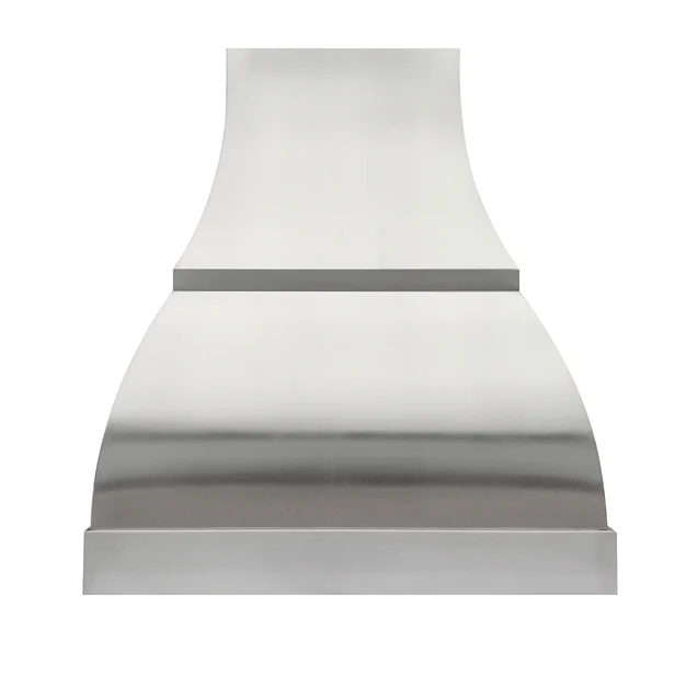 RHM Bell Curve Metal Custom Range Hood for Bridgette