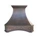 Antique Copper Custom Sweep Range Hood with Arch CT-VH03A