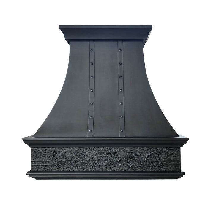 Blacken Copper Range Hood