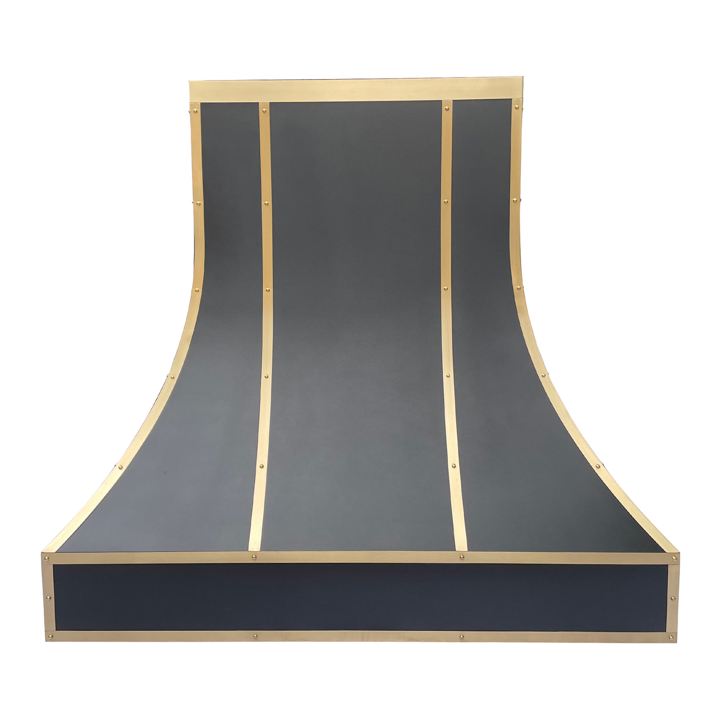 RHM Curved Stainless Steel Custom Range Hood SH35-2VT1HT — Rangehoodmaster