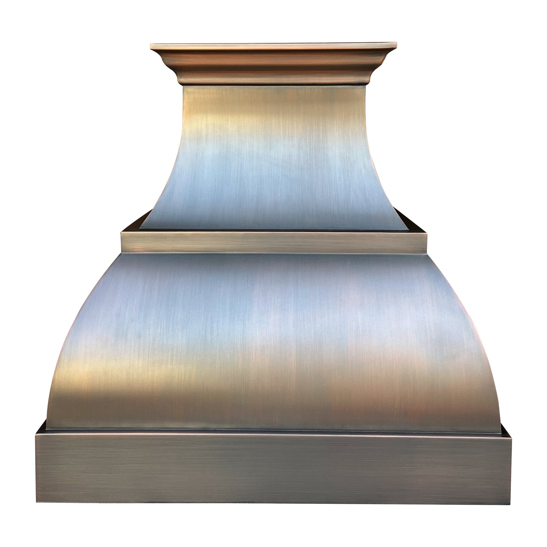 Curved Kitchen Hood RHM Curved Custom Copper Kitchen Hood CT-VH01TR2 — Rangehoodmaster