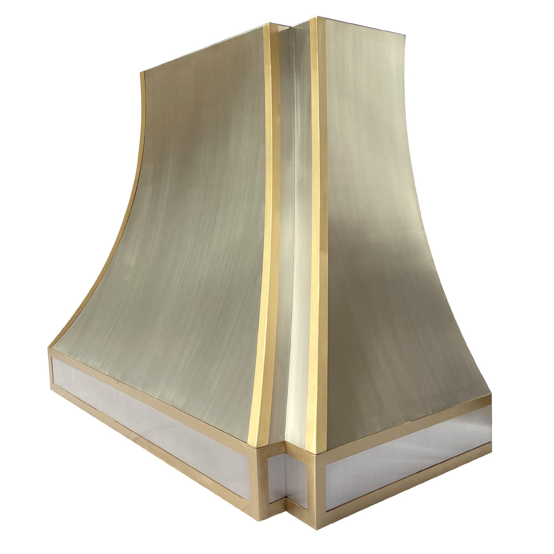 RHM Curved Stainless Steel Custom Range Hood for Terri — Rangehoodmaster
