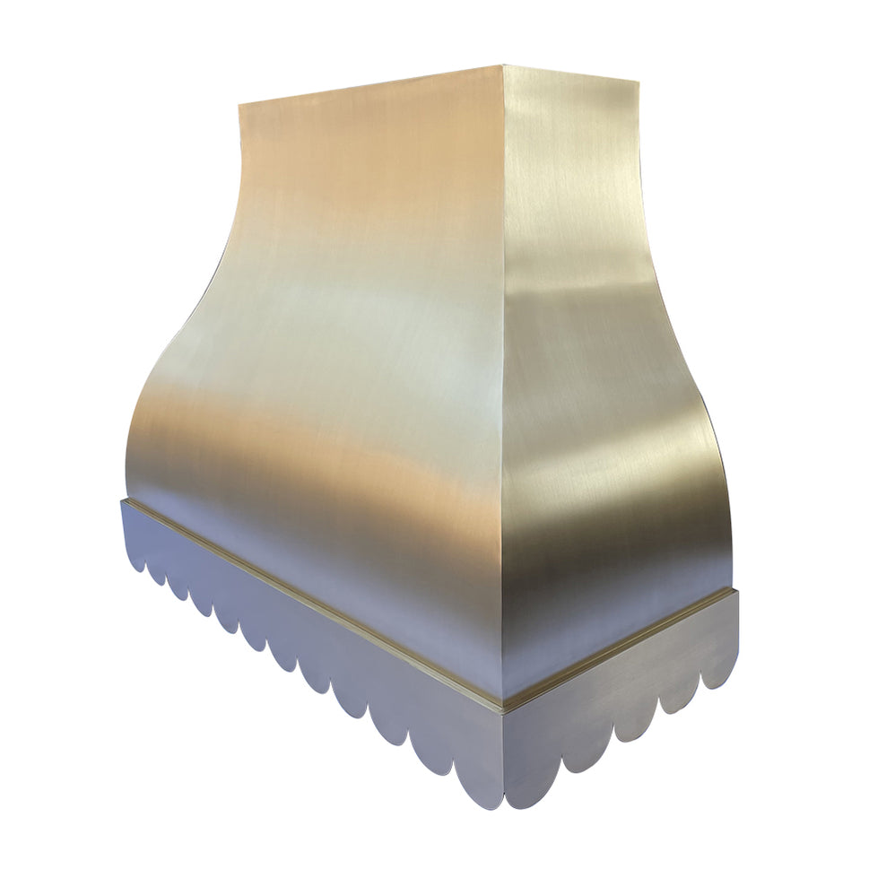 Scalloped Stainless Steel Range Hoods — Rangehoodmaster