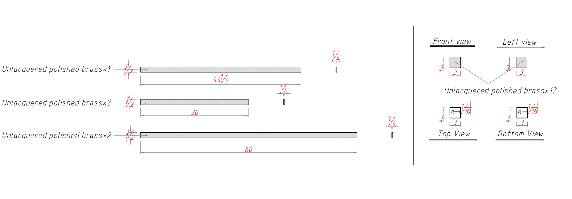 RHM Custom Metal Kits for Jeff