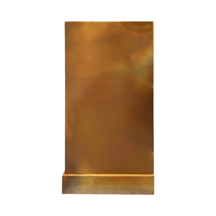 Fired Patina Copper Wall Mount Kitchen Range Hood 54" W x 46-1/2" H VH28 (in-stock)