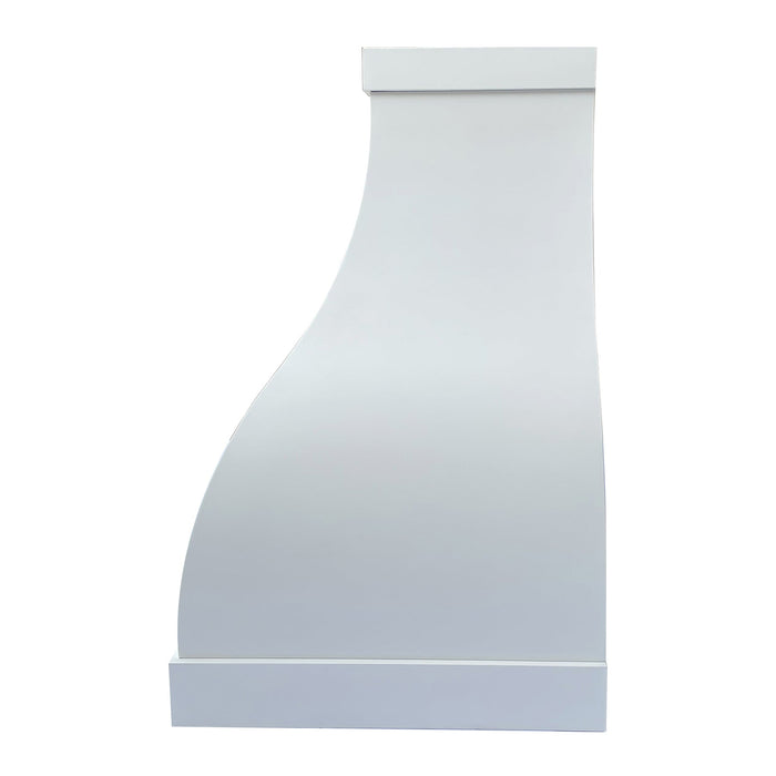 Curved Stainless Steel Custom Concise Range Hoods H1-C-1 for Orlo