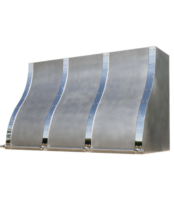 RHM Ogee Custom Metal Kitchen Hood H-5 for Fay