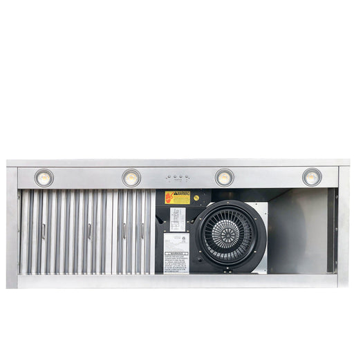 stainless steel hood ventilation