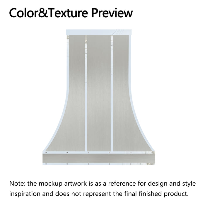 RHM Custom Metal Range Hood for Renee_Balance