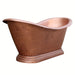 custom antique copper tub