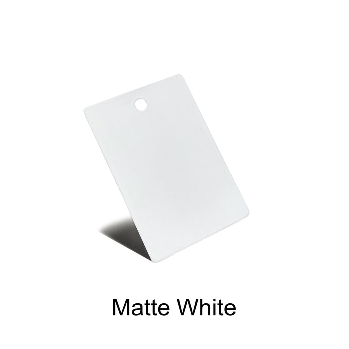 Matte White Painting Finish Stainless Steel Sample for Stainless Steel Range Hood