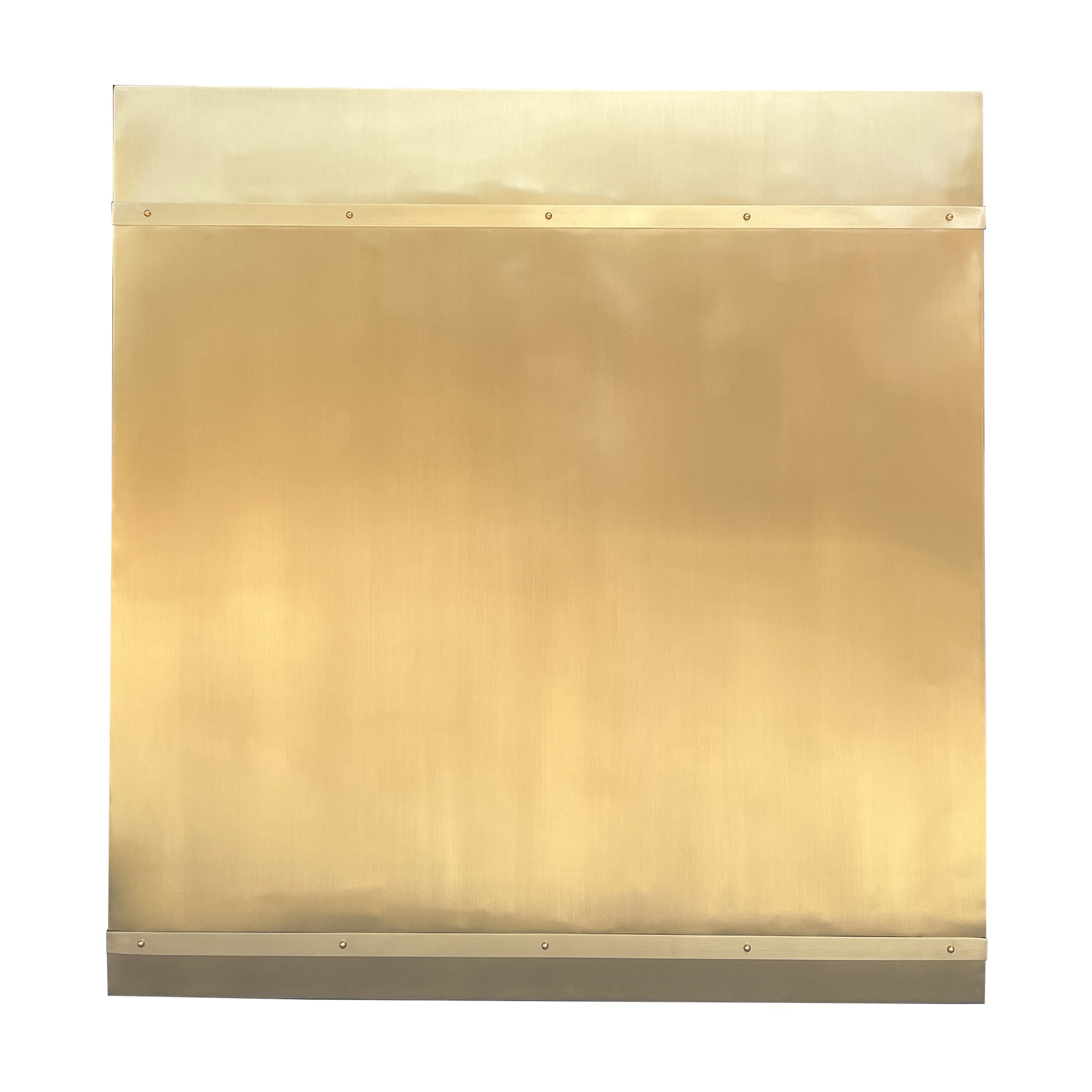 RHM Modern Box Customized Brushed Brass Range Hood SH5VH20