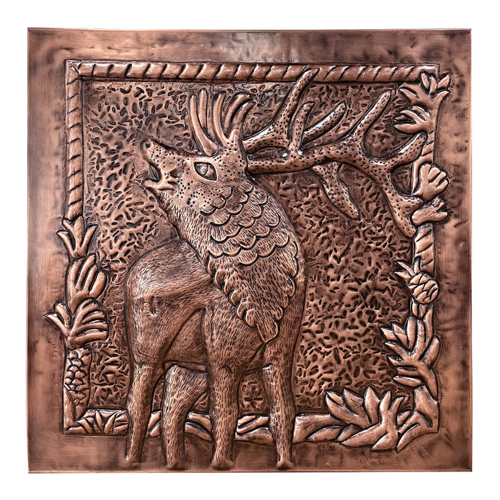 Moose Handcraft Farmhouse Copper Kitchen Copper Backsplash for Peter