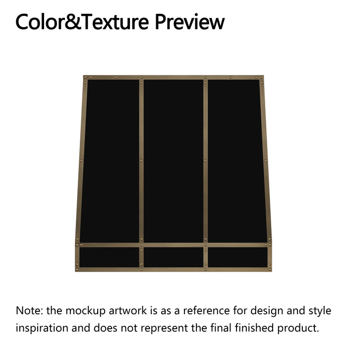 RHM Angled Stainless Steel Custom Range Hoods H11 for Jenny