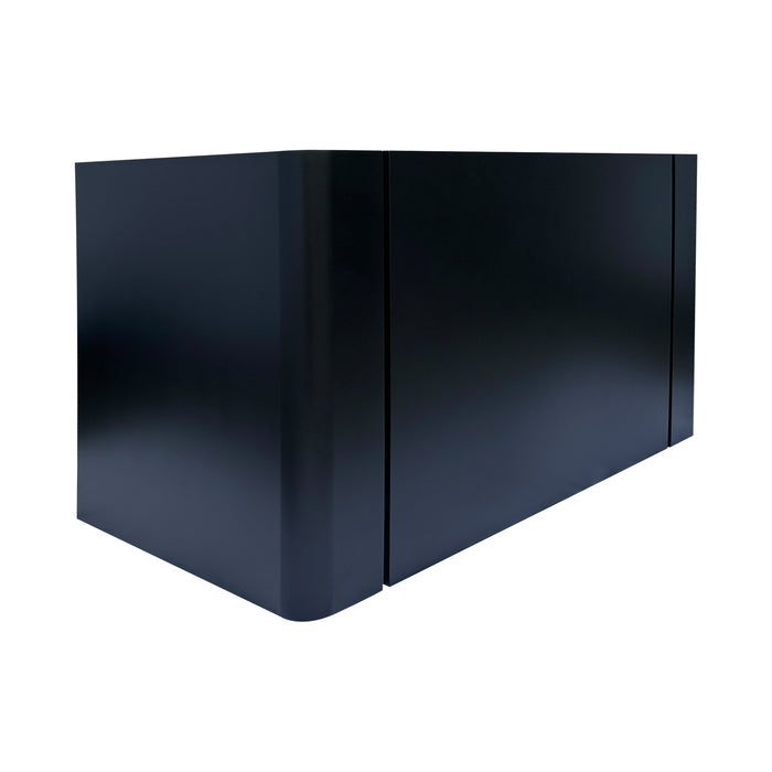 RHM-Box Shape Stainless Steel Round Corner Design Hood 48"W x 25"D x 27"H (in-stock)