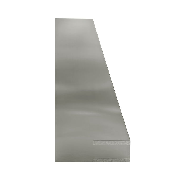 RHM Angled Stainless Steel Metal Range Hoods with Bands 66W x 26D x 52H SH11-4TRL (In Stock)