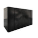 Custom zinc range hood box shape with recessed groove design antique blacken zinc from RangeHoodMaster