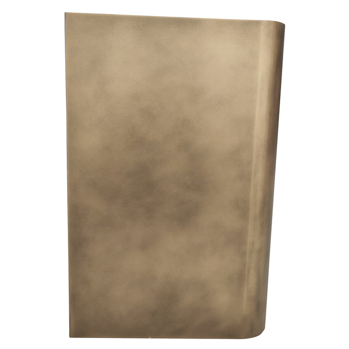 RHM Antique Range Hood Custom Non Direction Brass Soft Curve Design SH5-RC