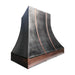 Antique zinc curved range hood with copper accents ZH7-2SCA
Custom zinc stove hood featuring handcrafted copper trim
Rustic luxury zinc kitchen hood with curved apron design
Farmhouse style antique zinc vent hood with copper detailing