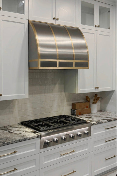Custom-Barrel-Shaped-Stainless-Steel-Range-Hood
