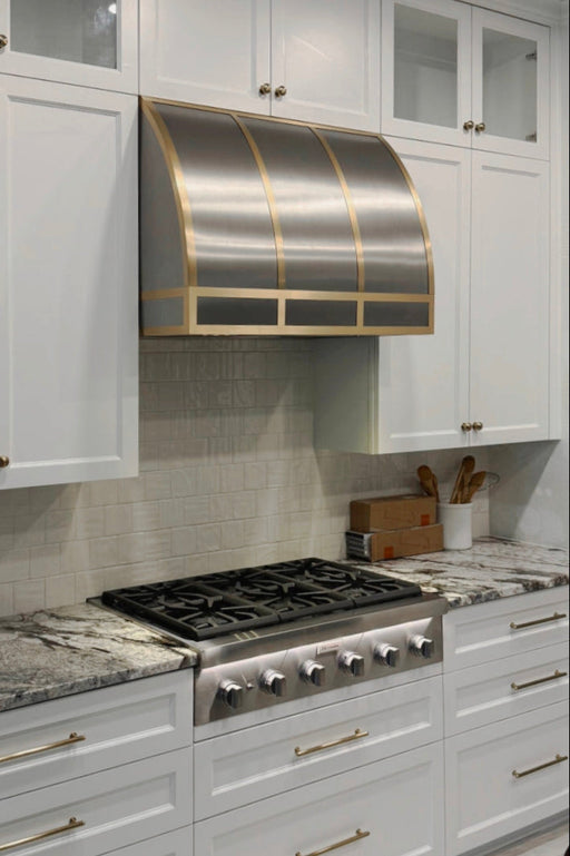 Custom-Barrel-Shaped-Stainless-Steel-Range-Hood