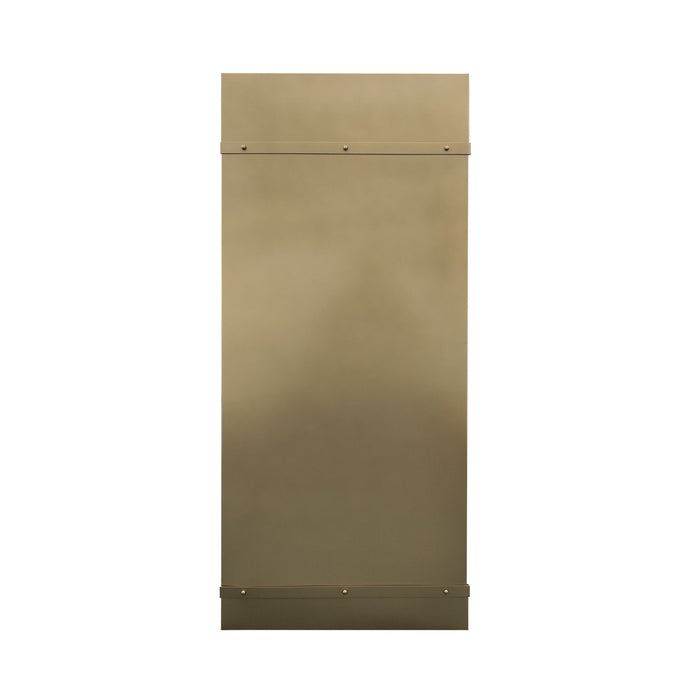 RHM Box Shaped Luxury Brass Kitchen Hood 42"W x 48"H x 21"D (in-stock)