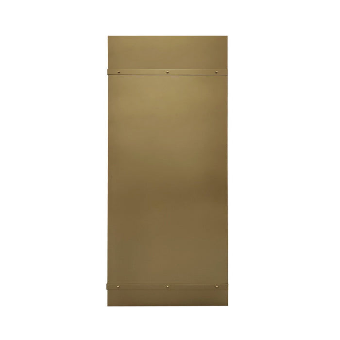 RHM Box Shaped Luxury Brass Kitchen Hood 42"W x 48"H x 21"D (in-stock)